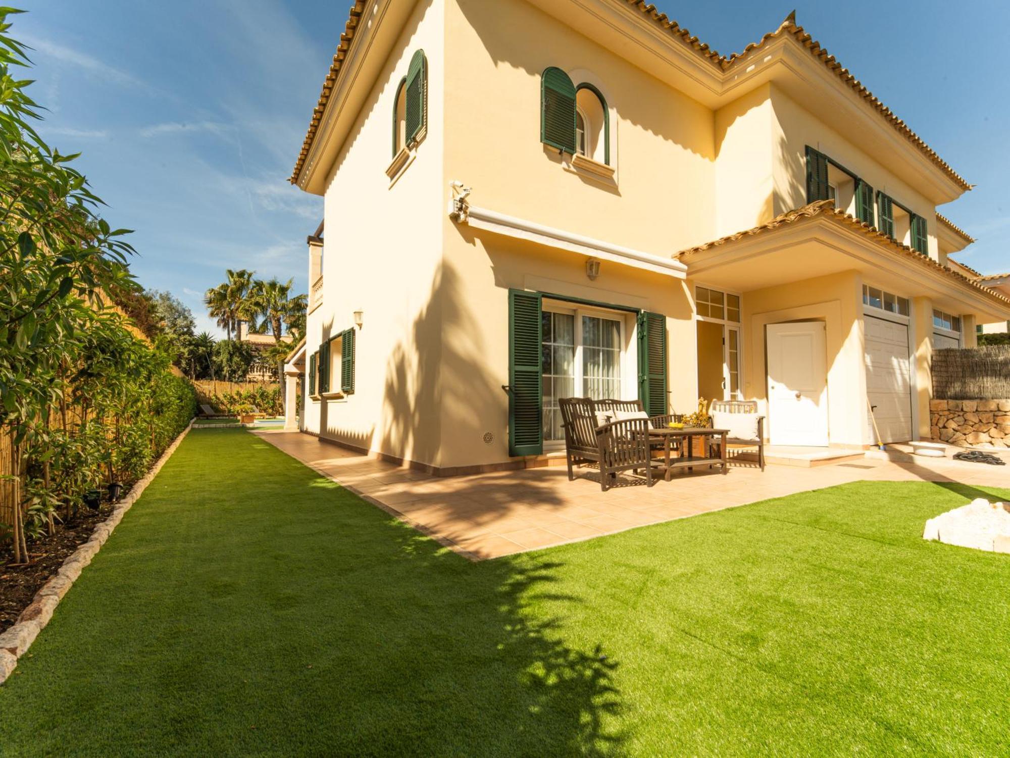 Casa Pinsa - Grosszuegiges Mediterran-Stilvolles Ferienhaus Mit Eigenem Pool In Puig De Ros Llucmajor  Exterior photo