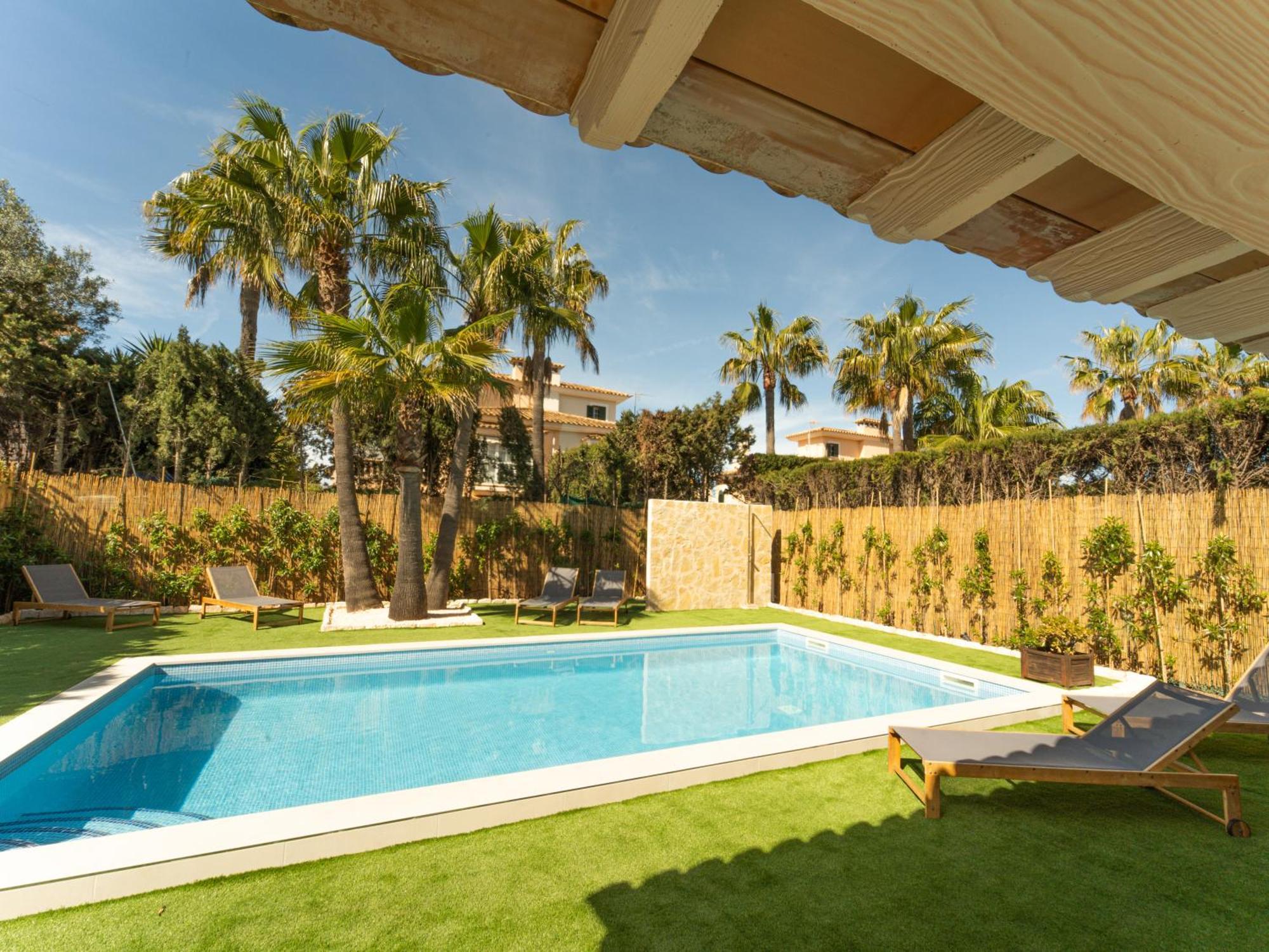 Casa Pinsa - Grosszuegiges Mediterran-Stilvolles Ferienhaus Mit Eigenem Pool In Puig De Ros Llucmajor  Exterior photo